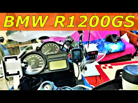 Видео: Обзор мини радио для мотоцикла BMW R1200GS