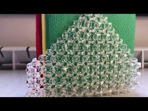 Видео: Салфетница из бусин. Моншақтан жасалған бұйым #салфетницаизбусин