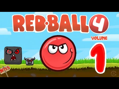Видео: Red Ball 4: Часть 1 (Уровни 1 по 15) Прохождение 3D