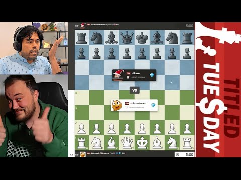 Видео: СУМАСШЕДШАЯ БИТВА! Александр Шиманов - Хикару Накамура