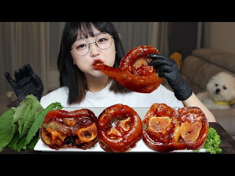 Видео: Пряные тушеные коровьи ноги🔥| Mukbang Asmr