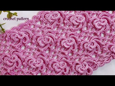 Видео: " Актиния " Узор безупречной красоты !!! который мы сегодня свяжем вместе крючком.