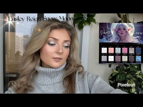 Видео: Макияж палеткой Ensley Reign Snow Moon 🌙