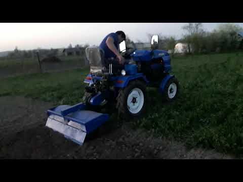 Видео: РУСИЧ Т-12 Фрезеровка почвы под картошку