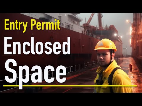 Видео: Enclosed Space Entry Permit, Процедура входа в закрытое помещение на судне