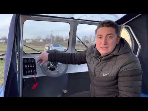 Видео: Новый обзор одной из самых популярных моделей аэролодок  "Бриз-480"