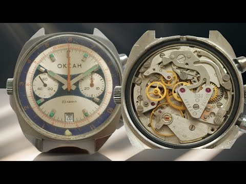 Видео: Часы Полёт 3133 (Океан) Хронограф  Штурманские . Ремонт . Репассаж . Poljot Chronograph 3133 Ocean