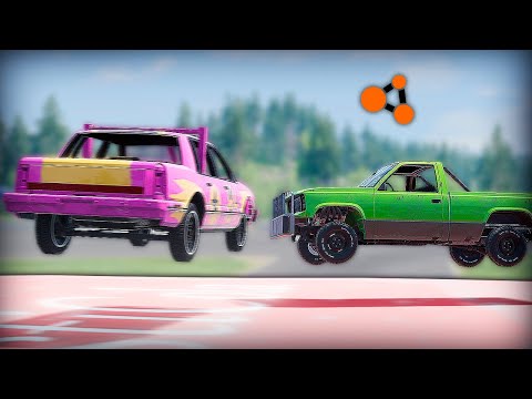 Видео: ЖЕСТОКИЕ ГОНКИ ПО ВОСЬМЕРКЕ в BeamNG.drive | DESTIMAGE
