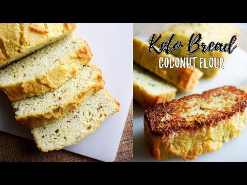 Видео: Рецепт низкоуглеводного хлеба | Кето-хлеб с кокосовой мукой