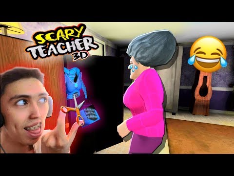 Видео: ОБРЕЗАЛ платье Бабки Учительницы МИСС ТИ! - Scary Teacher 3D