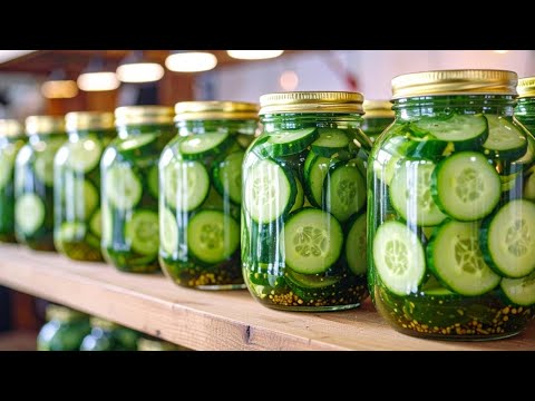 Видео: Вот как я консервирую огурцы уже 10 лет — с термической обработкой и без нее!