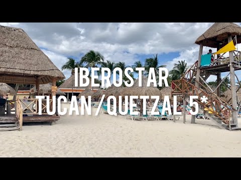 Видео: Мексика! Классный пляж. Iberostar Tucan 5* / Iberostar Quetzal 5*, свежий обзор, ноябрь 2021