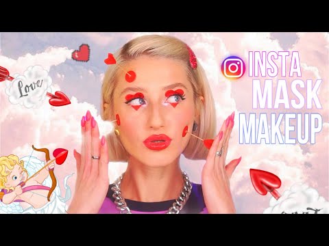 Видео: ЧЕЛЛЕНДЖ  КРАШУСЬ ПОД ФИЛЬТР ИЗ ИНСТАГРАММ. МАКИЯЖ  ИНСТА-МАСКА Валентинка♥️💋