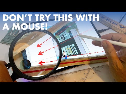 Видео: Концептуальный дизайн по фотографии? Реверс-инжиниринг перспективы в Morpholio или Procreate