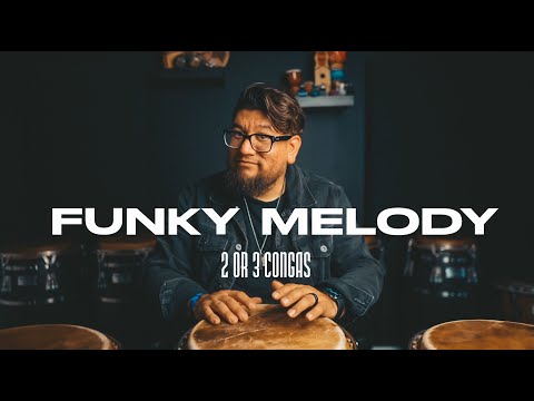 Видео: Как сыграть фанковую мелодию на конгах