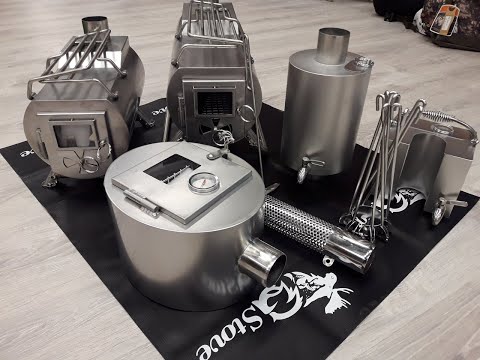 Видео: Походная печь Gstove Heat View XL Camping Stove c духовкой Premium. Кулинарный тест  MyBiggame.