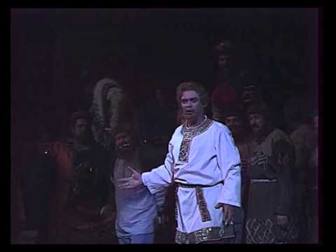 Видео: Александр Ведерников - Пеcня Галицкого (А. Бородин "Князь Игорь", 1981)