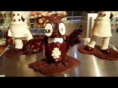 Видео: Музей шоколада в Кёльне.