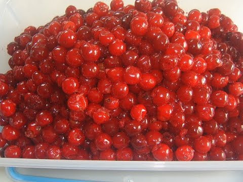 Видео: Вишнёвое варенье без косточек