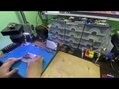 Видео: Видео 1  - Микроскоп для пайки из фотоувеличителя УПА 510 и аналоговой видеокамеры