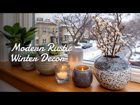 Видео: ❄️ Современный деревенский зимний декор: минималистичный вид, максимальный уют 🌲