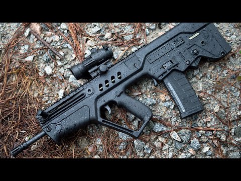 Видео: Израильская штурмовая винтовка TАR-21
