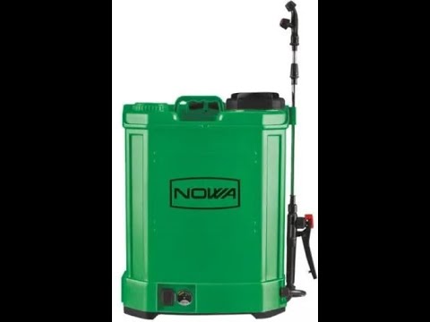 Видео: Обприскувач акумуляторний NOWA OP 1512o