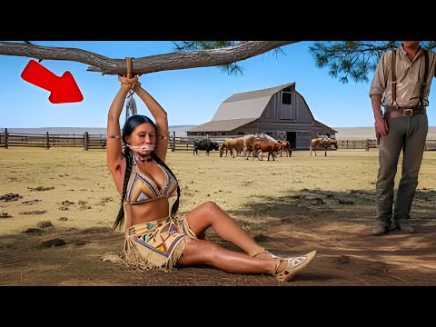 Видео: Они привязали её к дереву ковбоя; апачская женщина думала, что он воспользуется ею, но вместо этого 