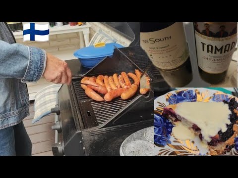 Видео: Провожаем Лето. Собрались Выпить и Закусить. Как Отмечают Финны? Как живут другие Едим дома Лайфхаки