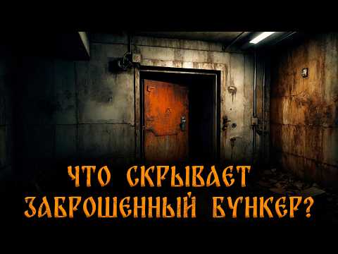 Видео: ЧТО СКРЫВАЕТ ЗАБРОШЕННЫЙ БУНКЕР? Страшные Истории На Ночь