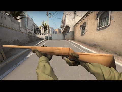 Видео: Моё ДЕРЕВЯННОЕ ружьё, но в CS:GO | CS:GO - Интересное