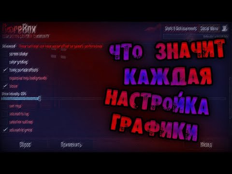 Видео: Все НАСТРОЙКИ ГРАФИКИ • ОПТИМИЗАЦИЯ • Что ЗНАЧАТ НАСТРОЙКИ ГРАФИКИ | GoreBox - ГореБокс