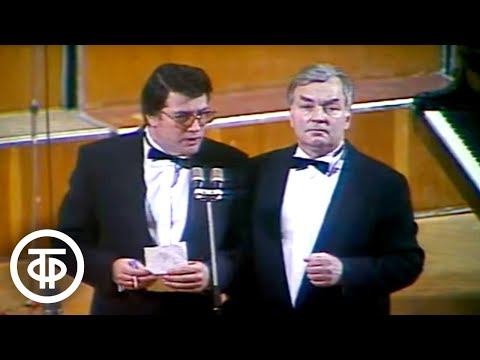 Видео: Ширвиндт и Державин "Человек из страны Светландия". Интермедия с переводом (1989)