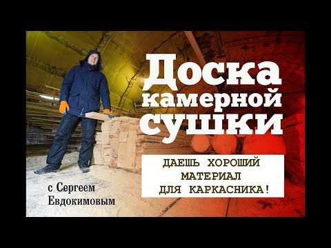 Видео: Производство доски камерной сушки для строительства каркасных и СИП домов. Построй себе дом!