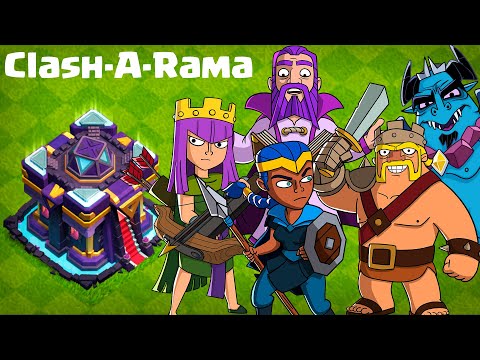 Видео: 😤 ПОДПИСЧИК НА ПРОКАЧКУ ! СКУПИЛ ВСЕ СКИНЫ Clash-A-Rama ! CLASH OF CLANS
