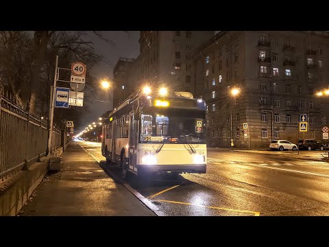 Видео: Троллейбус, маршрут №26 (до Красных Зорь и в парк) ТролЗа-5275.03 "Оптима" б.1214 (06.11.2022) СПб
