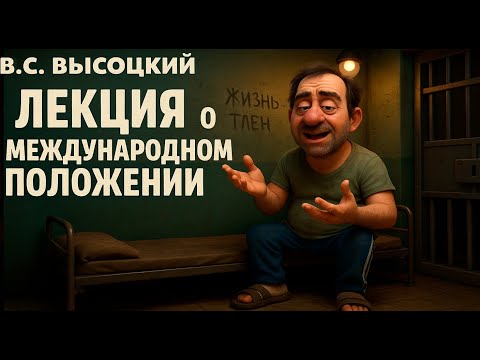 Видео: Лекция о международном положении ! Мультфильм по песне В.С.Высоцкого !