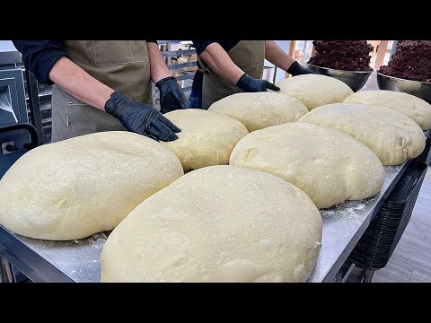 Видео: 5000 продано за день! Лучший сладкий хлеб из красной фасоли в Корее