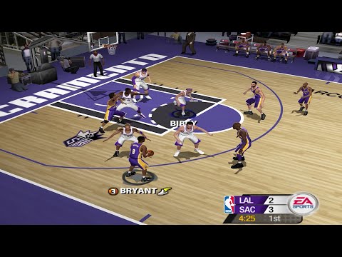 Видео: NBA Live 2005 — Игровой процесс PS2
