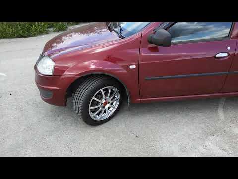 Видео: Установка колёс R16 на Рено Логан.