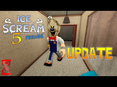 Видео: Обновление Мороженщика 5 в Роблоксе // Ice Scream 5