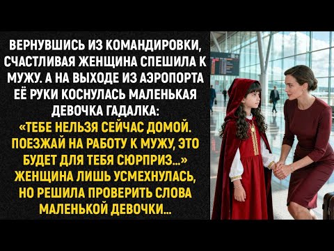 Видео: Вернувшись из командировки, счастливая женщина спешила к мужу. А на выходе из аэропорта...