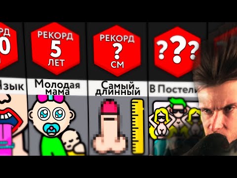 Видео: ХЕСУС СМОТРИТ МИР СРАВНЕНИЙ: Рекорды Людей