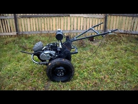 Видео: Обзор на самодельный мотоблок ИЖ НИВА