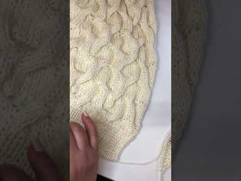 Видео: Узор спицами Брунелло Кучинелли