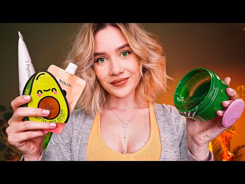 Видео: 🤤 АСМР СПА РАССЛАБЛЕНИЕ ПЕРЕД СНОМ 😴 Массаж Лица и Уход за Кожей asmr spa skincare massage