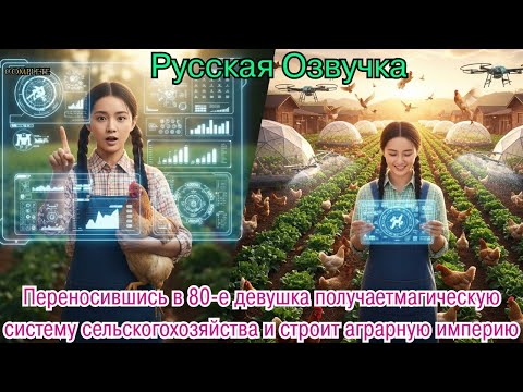 Видео: Переносившись в 80-е девушка получаетмагическую систему сельскогохозяйства и строит аграрную империю