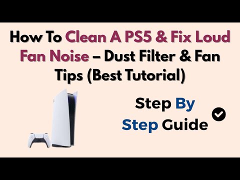 Видео: Как почистить PS5 и устранить громкий шум вентилятора: пылевой фильтр и советы по использованию в...