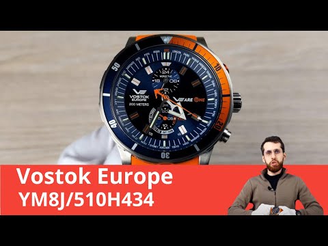 Видео: Самые народные часы 2020 года / VOSTOK EUROPE VE ARE ONE YM8J/510H434