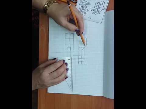 Видео: 2 8 построение третьего вида КР
